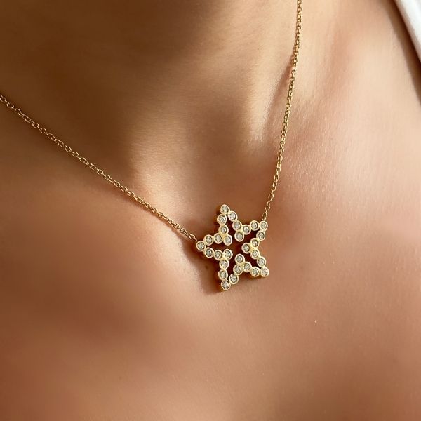 star diamond necklace