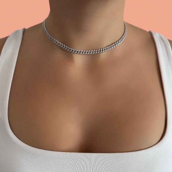 diamond chain necklace