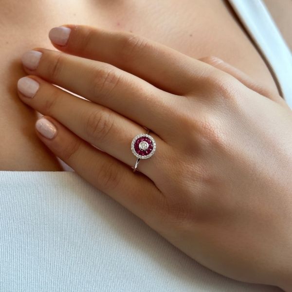 ruby and diamond ring