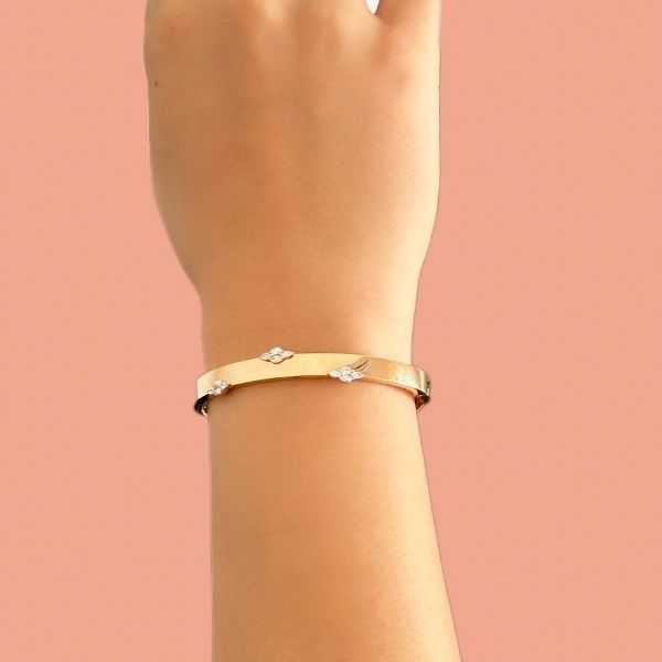 rose gold bangle